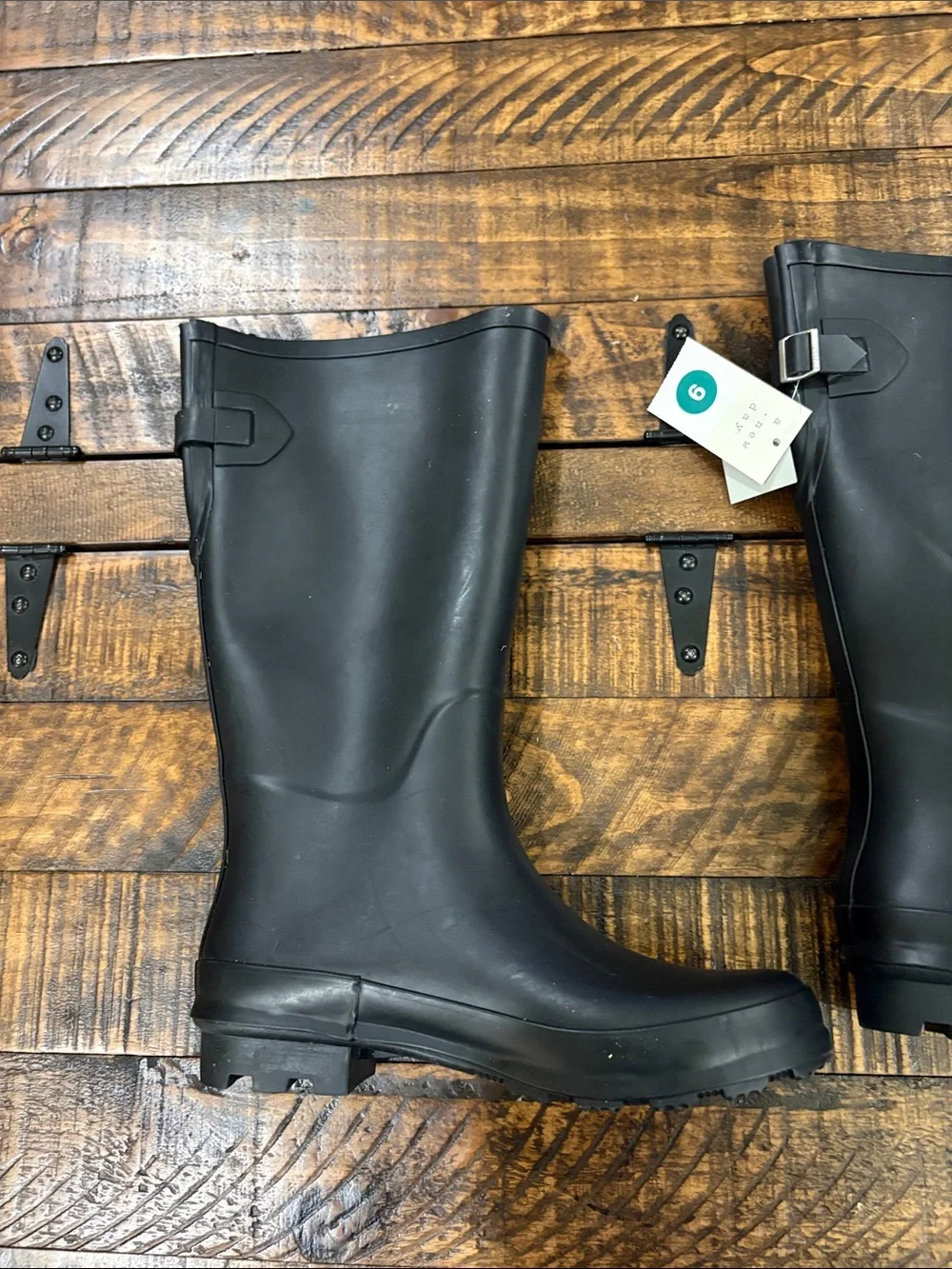 Classic Waterproof Black Rain Boots for Women Mid-Calf by Target a new day